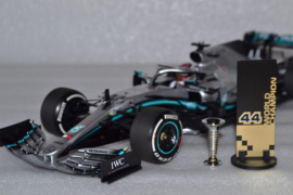 Lewis Hamilton Mercedes AMG Petronas MGP-W10 race car USA Grand Prix 2019 season