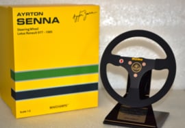 Ayrton Senna Lotus Renault steering wheel 1985 season