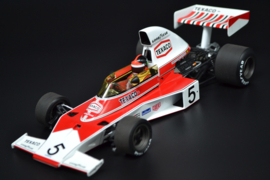 Emerson Fittipaldi Mc Laren Ford M23 race car World Champion 1974 season