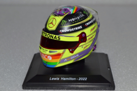 Lewis Hamilton Mercedes AMG Petronas mini helmet Canadian Grand Prix 2022 season