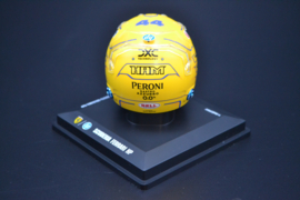 Lewis Hamilton Scuderia Ferrari HP mini helmet Miami Grand Prix 2025 season