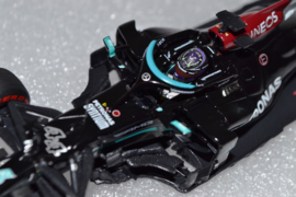 Lewis Hamilton Mercedes AMG Petronas MGP-W12 race car Spanish Grand Prix 2021 season