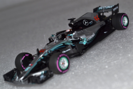 Lewis Hamilton Mercedes AMG Petronas MGP-W09 Race Car Mexican Grand Prix 2018 Season