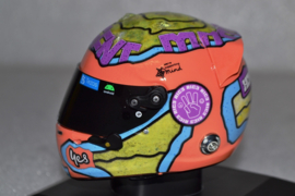 Daniël Ricciardo Mc Laren Mercedes mini helmet 2022 season