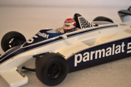 Nelson Piquet Brabham Ford BT49C Race Car Argentinian Grand Prix 1981 Season