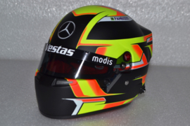 Stoffel Vandoorne Mercedes Formula E Team mini helmet 2022 season