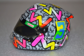 Daniël Ricciärdo Renault F1 team helmet 2020 season