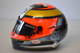 Jean Eric Vergne Techeetah Formula E Team helmet 2018 season