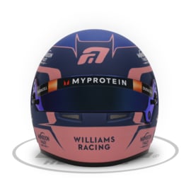 Alexander Albon Williams Racing mini helmet 2024 season