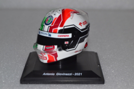 Antonio Giovinazzi Alfa Romeo Orlen mini helmet 2021 season