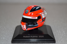 Robert Kubica Alfa Romeo Orlen helmet 2020 season