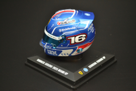 Charles Leclerc Scuderia Ferrari HP mini helmet Miami Grand Prix 2025 season