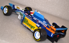 Michael Schumacher Benetton Renault B195 race car Monaco Grand Prix 1995 season