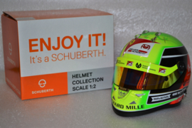 Mick Schumacher Prema Racing helmet 2020 season