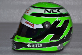 Nico Hulkenberg Sahara Force India helmet 2016 season