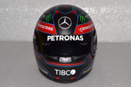 George Russel Mercedes AMG Petronas mini helmet 2022 season