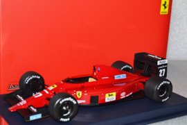 Nigel Mansell Ferrari F1 640 race car Hungarian Grand Prix 1989 season