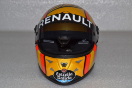 Carlos Sainz Renault F1 Team Helmet French Grand Prix 2018 season