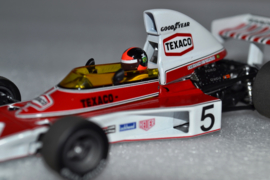 Emerson Fittipaldi Mc Laren Ford M23 race car World Champion 1974 season