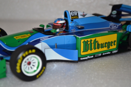 Michael Schumacher Benetton Ford B194 race car Australian Grand Prix 1994 season