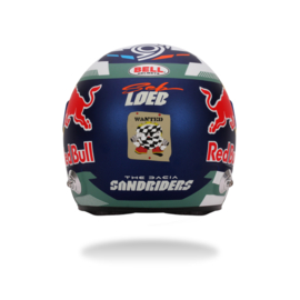 Sebastian Loeb Dacia Dakar rally mini helmet 2025 season