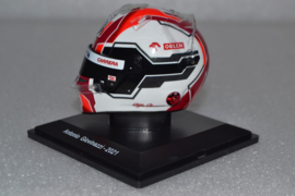 Antonio Giovinazzi Alfa Romeo Orlen mini helmet 2021 season