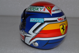 Marc Gene Scuderia Ferrari helmet 2017 VIP release