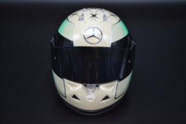 Mick Schumacher Mercedes AMG Petronas mini helmet 2024 season