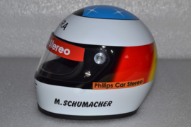 Michael Schumacher Jordan Ford helmet Belgian Grand Prix 1991 season