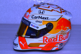 Max Verstappen Red Bull Honda helmet 2020 season