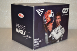Pierre Gasly Alpha Tauri Honda helmet 2021 season