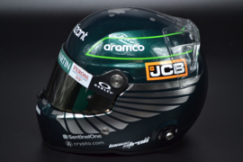 Lance Stroll Aston Martin Cognizant F1 Team mini helmet 2023 season