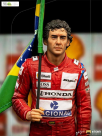 Ayrton Senna Mc Laren Honda statue Brazillian Grand Prix 1991 season