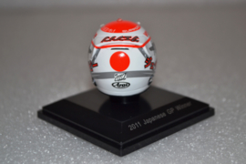 Jenson Button Vodafone Mc Laren Mercedes helmet, Japanese Grand prix 2011 season