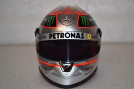 Michael Schumacher Mercdes AMG Petronas Helmet Spa Francorchamps 2012 season