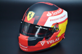 Carlos Sainz Scuderia Ferrari mini helmet 2022 season