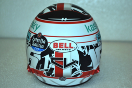 Charles Leclerc Suderia Ferrari mini helmet 2021 season