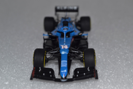 Fernando Alonso Alpine F1 Team A521 race car Bahrain grand prix 2021 season