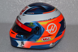 Romain Grosjean HAAS Ferrari helmet 2019 season