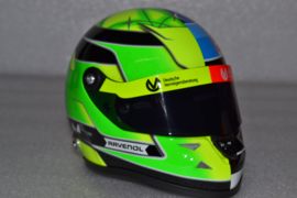 Mick Schumacher Benetton Ford Helmet Spa Francorchamps demo 2017 season