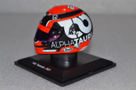 Yuki Tsunoda Alpha Tauri Honda mini helmet 2021 season