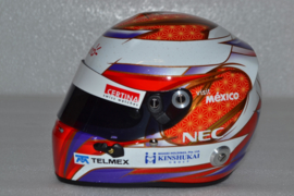 Kamui Kobayashi Sauber Ferrari helmet 2012 season