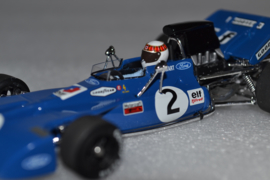 Jackie Stewart Tyrrel Ford 003 race car World Champion 1973 season