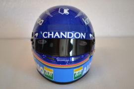 Fernando Alonso Mc Laren Renault helmet 2018 season