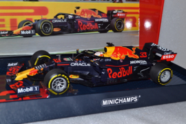 Max Verstappen Red Bull Honda RB16B race car Imola Grand Prix 2021 season