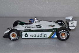 Keke Rosberg  Williams Ford FW08 race car Swiss Grand Prix 1982 season