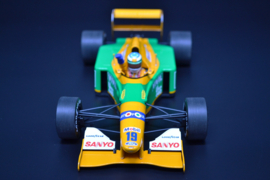 Michael Schumacher Benetton Ford B192 race car Belgium Grand Prix 1992 season