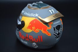 Sergio Perez Red Bull Honda mini helmet Bazillian Grand Prix 2022 season