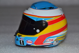 Fernando Alonso Mc Laren Honda helmet 2015 season