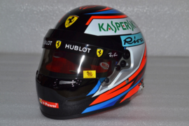 Kimi Raikkonen Scuderia Ferrari helmet 2018 season